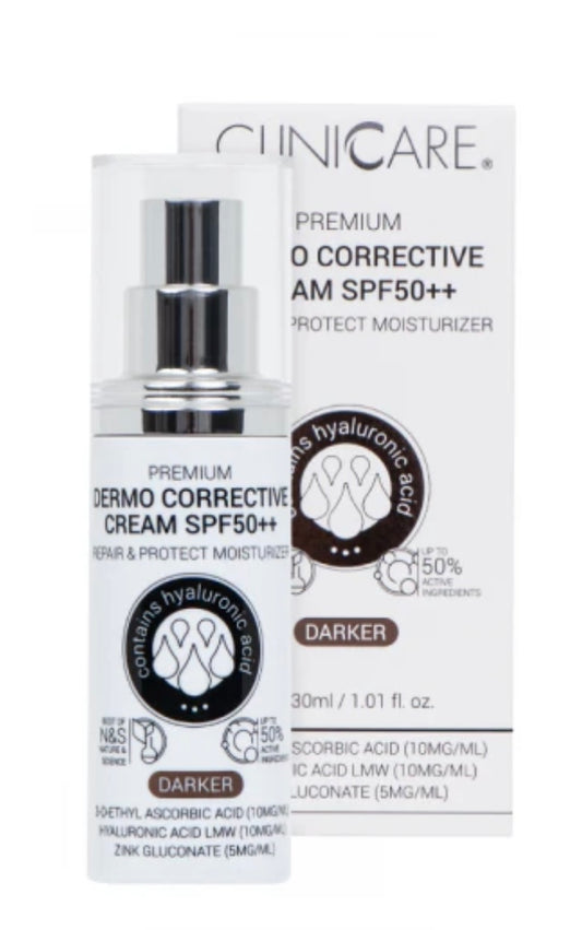 Clinicare Dermo Corrective Cream SPF50 - Darker - 35ml